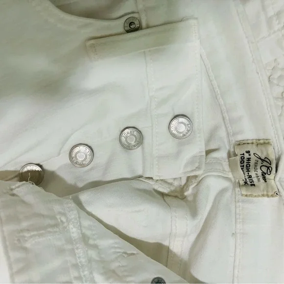 NWT JCrew High Waisted Skinny Toothpick Jean 27 Tall - Picture 9 of 9